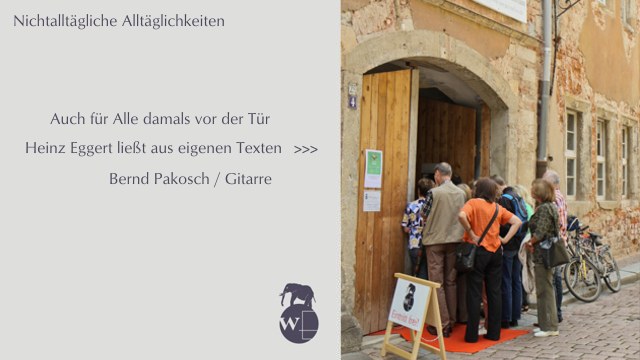 Abendveranstaltung bei “Weißer Elefant”